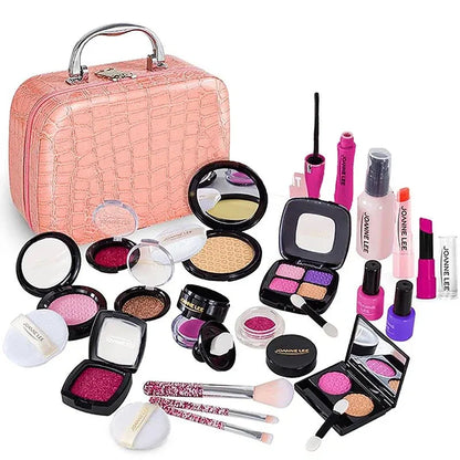 Princess Makeup Play Kit for Girls - Educational Pretend Play Cosmetic Toy, Safe & Sturdy
