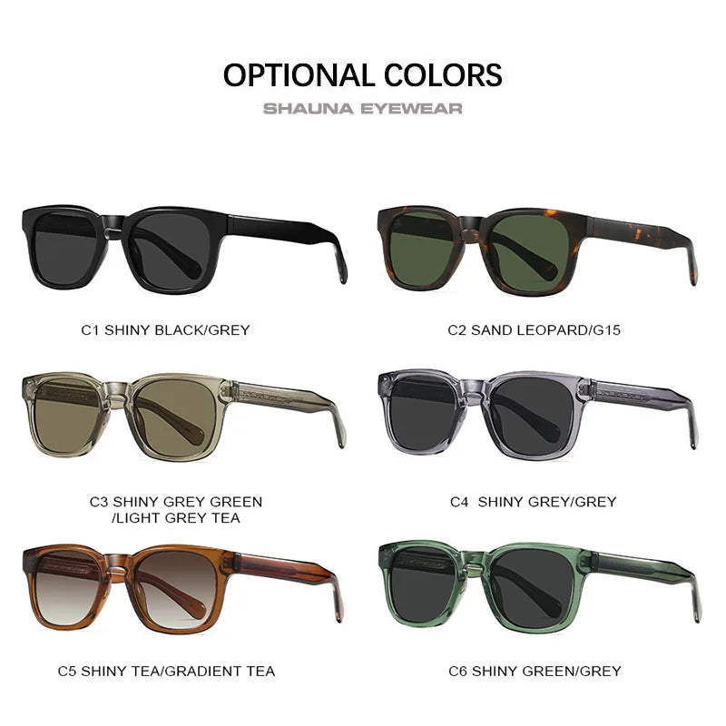 UV400 gradient lenses, vintage style, travel and beach – Retro square unisex sunglasses