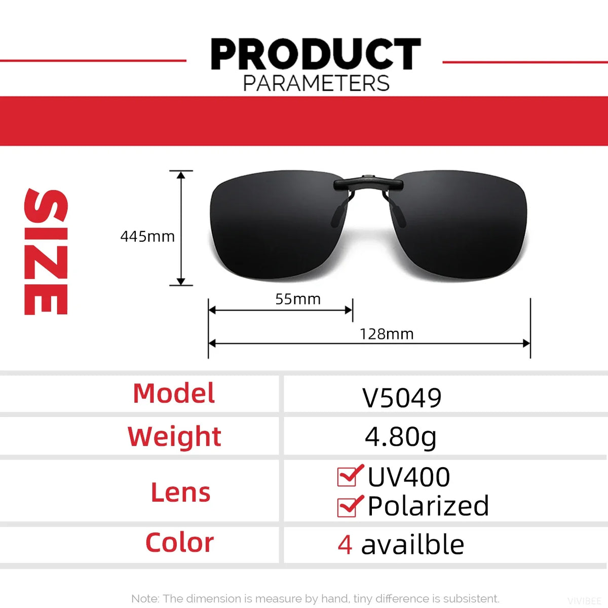 Sunglasses Clip-On Polarized Square Frames UV400 Anti-Glare Night Driving Summer 2026 Trend