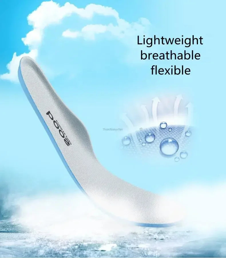 Insoles Sports Breathable Shock Absorbing Anti Slip Cushion for Running Unisex Fall 2026 Odor Control