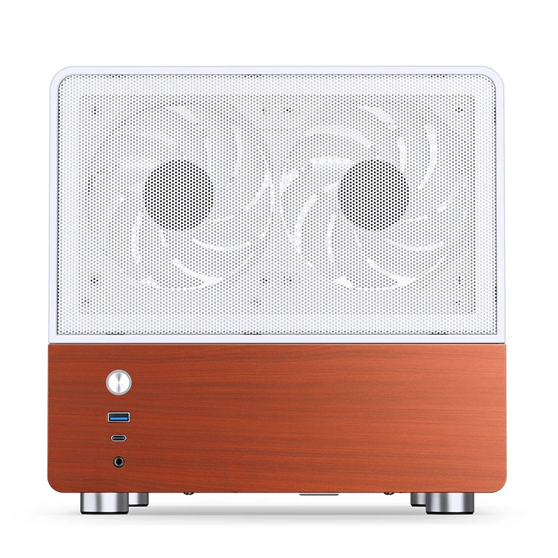 Mini ITX MicroATX PC Case Sea View Glass Travel-Friendly Gaming