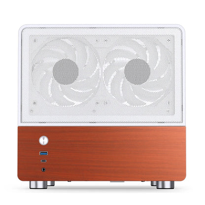 Mini ITX MicroATX PC Case Sea View Glass Travel-Friendly Gaming