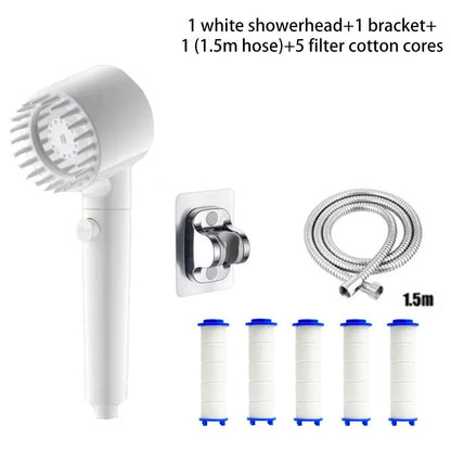 Handheld2026 Edition Shower Head With Three Speed Settings Water-Saving, Simple Install Spring Refresh