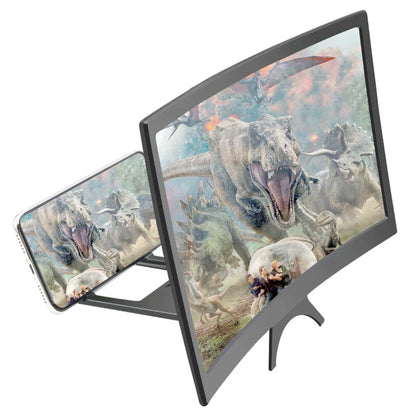Screen Phone Magnifier 12 Inch Curved Desk Stand For Hands Free Video Viewing Back To School 2026 Ultra Clear