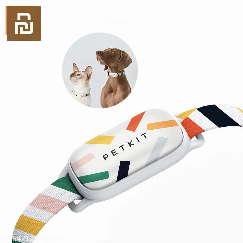 Smart Pet Collar Flexible Plush Nylon Personalized Dog Cat Collar App Enabled Fall 2025 Water-Resistant ID Tag
