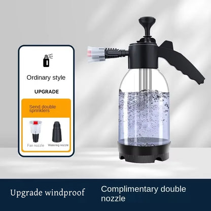 Car Wash Foam Sprayer Bottle Hand-Operated Air Pressure Gun
