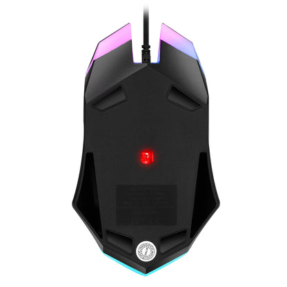 Wired RGB Gaming Mouse 3 Button USB Accurate Office