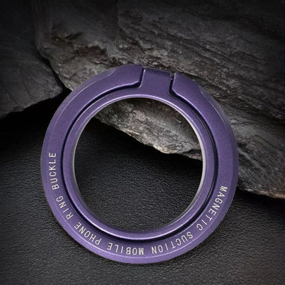 iPhone Magnetic Ring Holder - Foldable Grip Stand & Accessories for Mobile Support