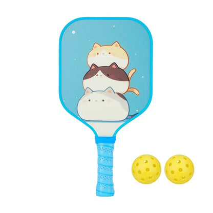 USAPA Approved Kid's Pickleball Paddle Kit for Ages 8-12, Light Design with Comfort-Grip and Shock Absorption
