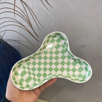 Ceramic Cloud Plate Minimalist Decorative Tray Fall 2025 Household Decor Multipurpose Jewelry And Snack Dish