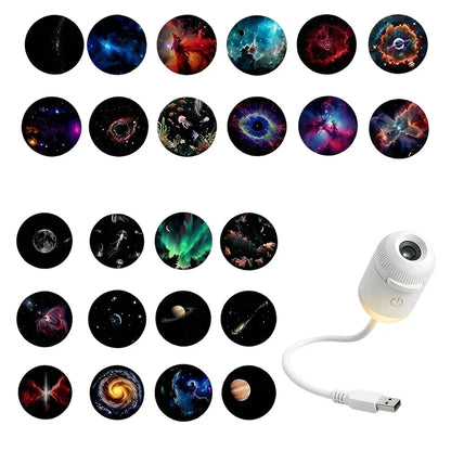 Galaxy Star Projector Night Light 2-in-1 Mood Lamp With Flexible Brightness Viral Fall 2026 Gift