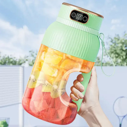 Travel-Friendly Juicer Cup Multifunctional USB Blender With Digital Display Viral Trend Fall 2026 Travel