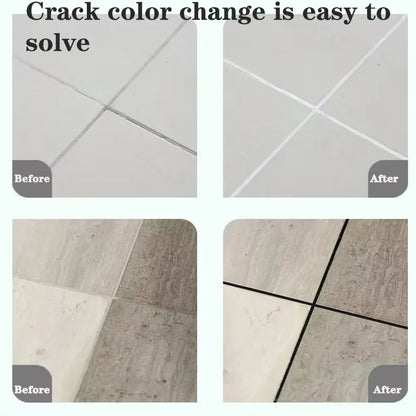 Water-Resistant Grout Pen Tile Marker Permanent Seam Repair Bathroom Kitchen Floor Wall