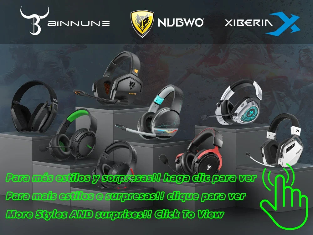 Cordless Gaming Headset With Mic Active Noise Cancellation