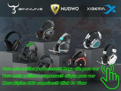 Cordless Gaming Headset With Mic Active Noise Cancellation