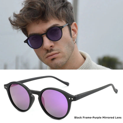 Sunglasses Polarized Round Retro Unisex Eyewear Summer 2026 Trend UV400 Protection