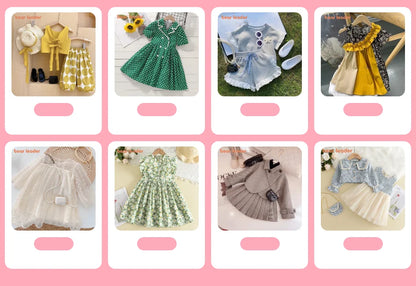 Floral Butterfly Print, Knee-Length, Sleeveless, Sash Waist, Casual Wear – Light and Flattering Girls' Dress