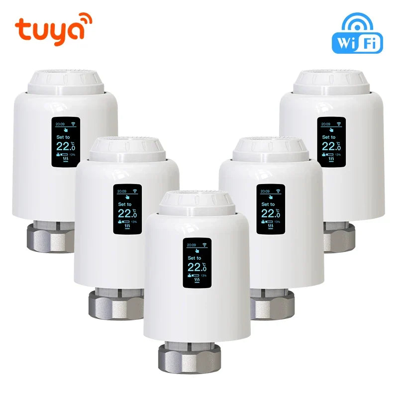 Smart Thermostatic Radiator Valve WiFi Radiator Thermostat Fall 2025 Smart Household Voice Assistant Ready