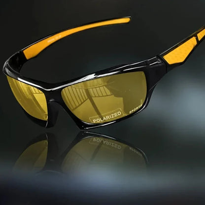 Sports Fashion Sunglasses Polarized UV400 Protection for Men & Women - Round Metal Frame