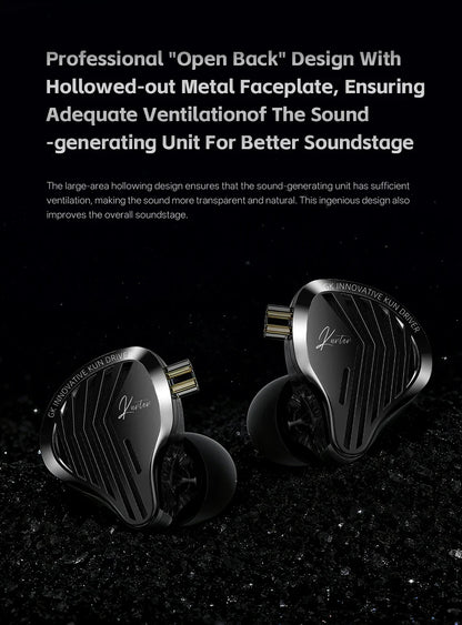 Dynamic Earphones Driver HiFi Earbuds With Detachable Cable For DJ Use Summer 2026 Trend