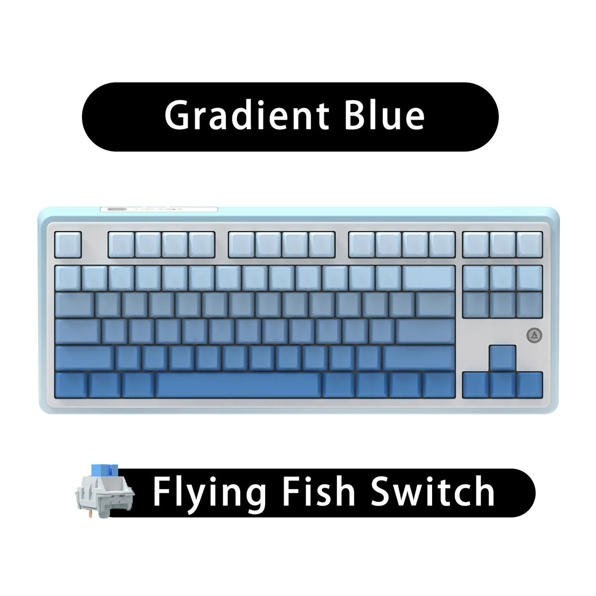 Keyboard Mechanical 87 Key Tri Mode RGB Hot Swappable