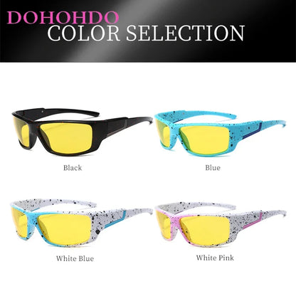 Vision Night Sunglasses Polarized Eyewear Fall 2025 Vision Enhancement for Night Driving UV400
