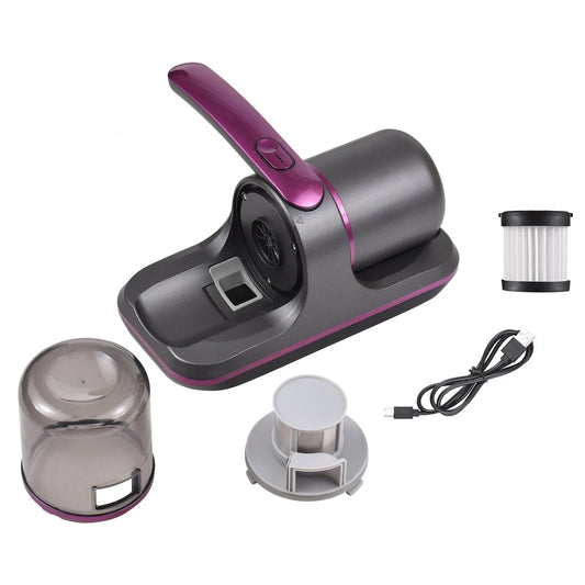Travel-Friendly Mattress Vacuum Cleaner 100W Cordless UV Bed Cleaner 8000Pa Strong Suction