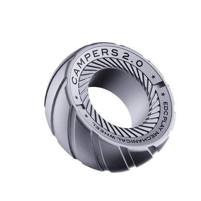 Ratchet Magnetic Fidget Ring Stainless Steel EDC Gift