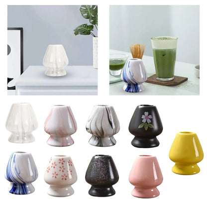 Matcha Whisk Holder Ceramic Chasen Stand Household Teaware