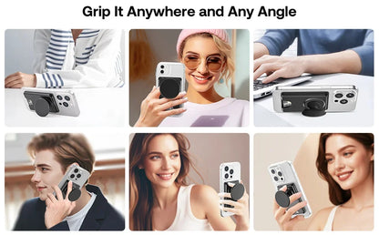 Magnetic2026 Edition Wallet With Expanding Grip For Phones Universal Card Holder Case Anti Scratch And Dustproof Back To School