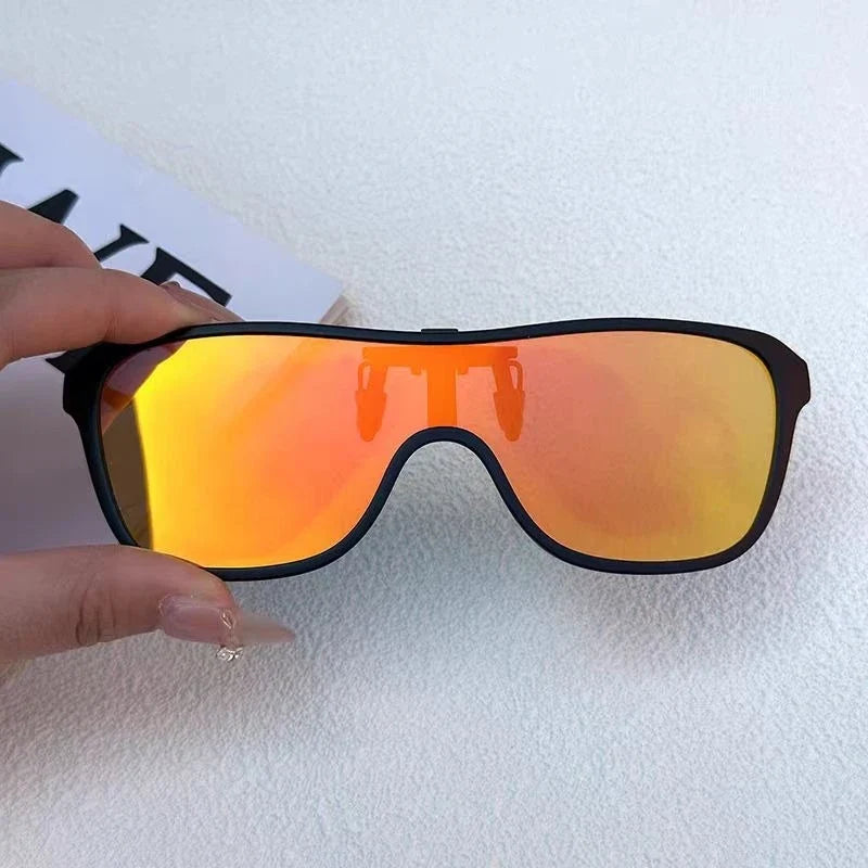 Clip2026 Edition On Sunglasses Polarized Flip Up Driving Glasses Mirror Lens Outdoor UV Protection Summer