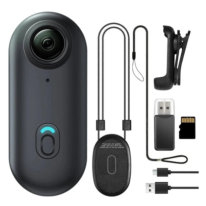 1080P Compact WiFi Mini Pocket Action Camera - Travel-Friendly Sports Video Recorder for Kids, Hands-Free, Body Worn