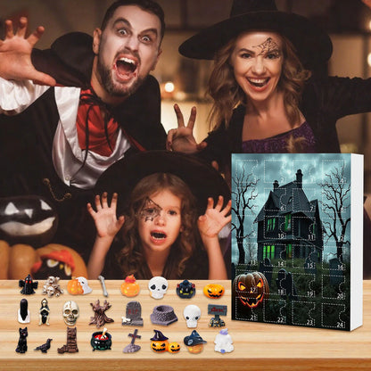 Advent Halloween Calendar 24 Countdown With Mini Figures