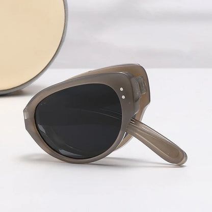 Eye Cat Sunglasses Foldable Narrow Frame Fall 2026 UV Protection Fashion Accessory