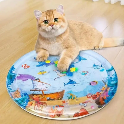 Thickened PVC Cooling Lick Pad Summer Pet Enrichment Accessory 2026 – Cat Sensory Water Play Mat