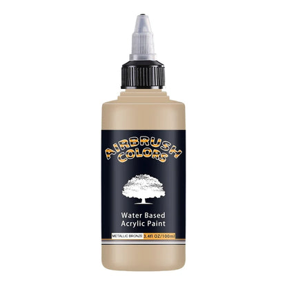 Airbrush2026 Edition Acrylic Paint Matte Inks Water Based Simple to Clean 32 Color Kit 100ml Bottles For Model Hobby TikTok Viral Craft Trend