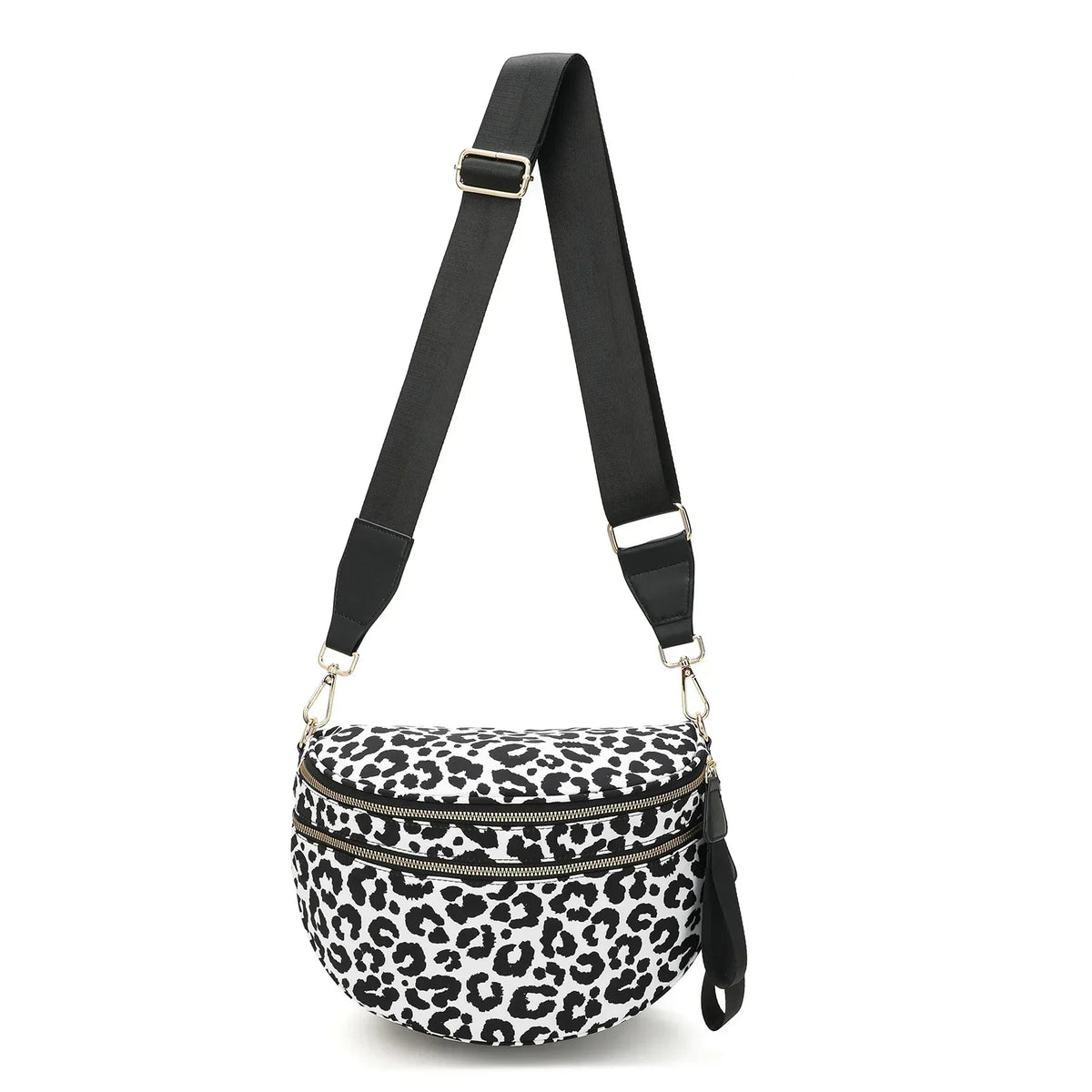 large capacity bum bag, adjustable crossbody mommy travel bag – Casual women's checkered fanny pack