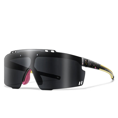 UV400 polycarbonate lenses, cycling, running, fishing – Light unisex sports sunglasses