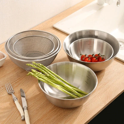 Stainless Steel Drain Basket Colander and Strainer, Spring Cleaning 2026 Eco Friendly Kitchen Device