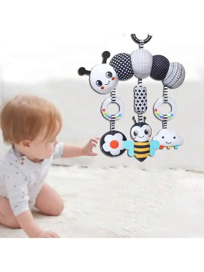 Rattle Baby Stroller Hanging Toy Newborn Sensory Toys