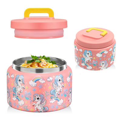 Food Insulated Jar 8 Oz Kids Stainless Steel Vacuum Thermos Back To School 2025 Leakproof BPA Free