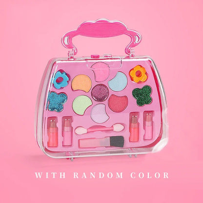 Kids2025 Edition Makeup Kit Princess Makeup Box Play Kit With Accessories Ideal Birthday Gift