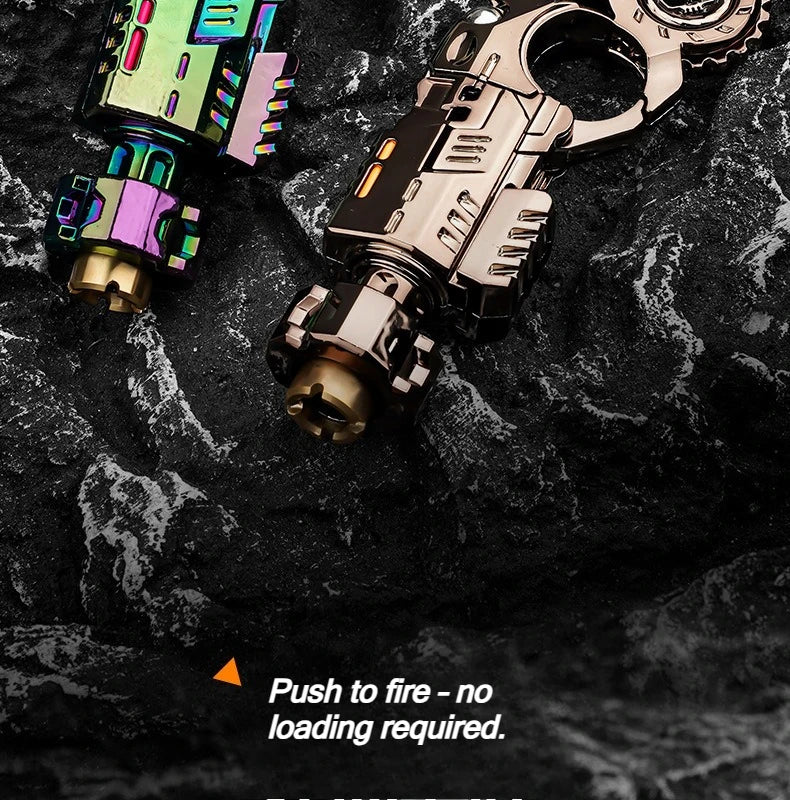 Toy Fidget Pistol Shell Ejecting Stress Relief, TikTok Viral Fall 2026 Desk Gadget Gift for Teens