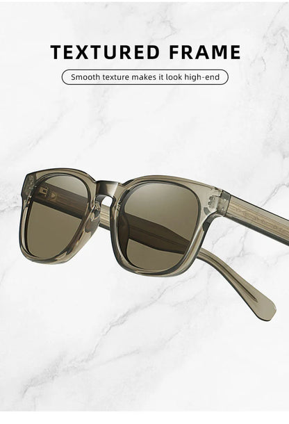 UV400 gradient lenses, vintage style, travel and beach – Retro square unisex sunglasses