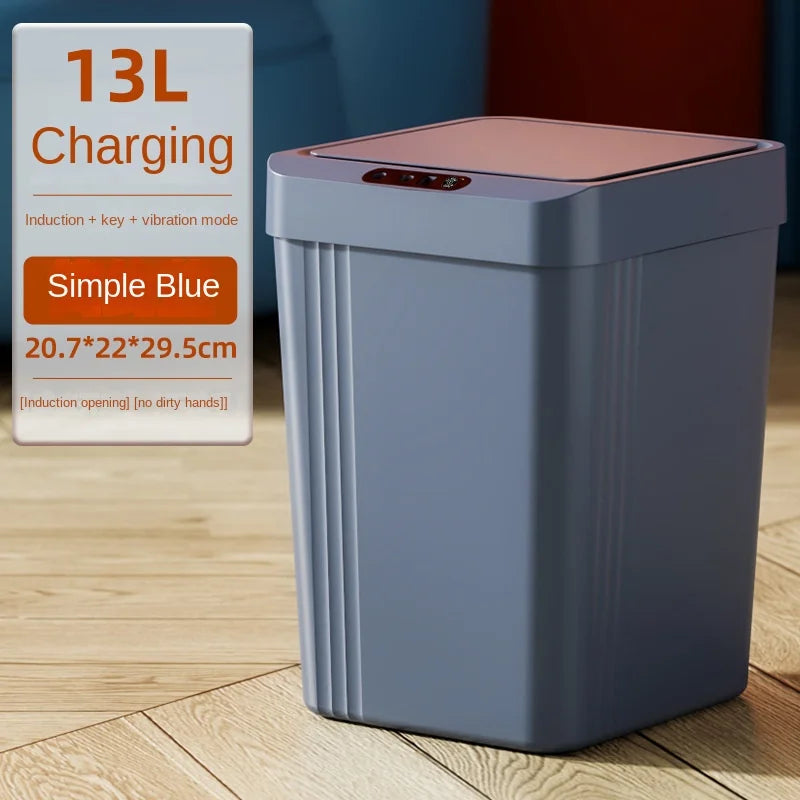 Sensor Trash Can Automatic Waste Bin Household 2025 Hands Free