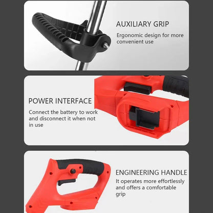 Cordless Grass Trimmer Brushless Motor Hand-Held Telescopic Garden Device Spring 2025 Light Edging