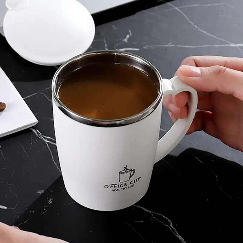 Thermos 350ml Mug 304 Stainless Steel Insulated Cup With Handle