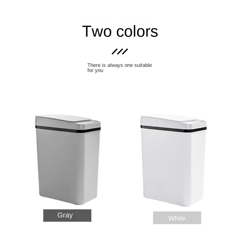 Trash Smart Can Automatic Sensor Bin Touchless Odor Control