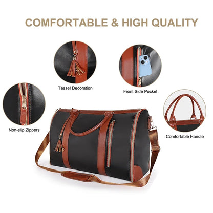 Folding Suit Storage Bag for Women - Large Capacity Water-Resistant Travel Organizer