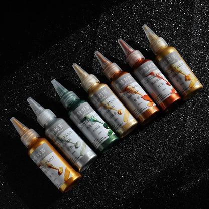 Acrylic Paint Kit Metallic Finish Water-Resistant Fade-Resistant For DIY Crafts Spring 2026 Trend